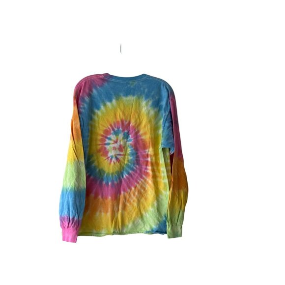 Miami Beach Florida Tie-Dye Long Sleeve Shirt Gildan Heavy Cotton L - Picture 7 of 8